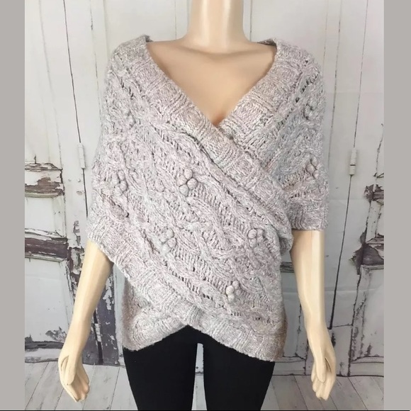Anthropologie Sweaters - Anthropologie Sleeping On Snow Sweater M/L Cabled